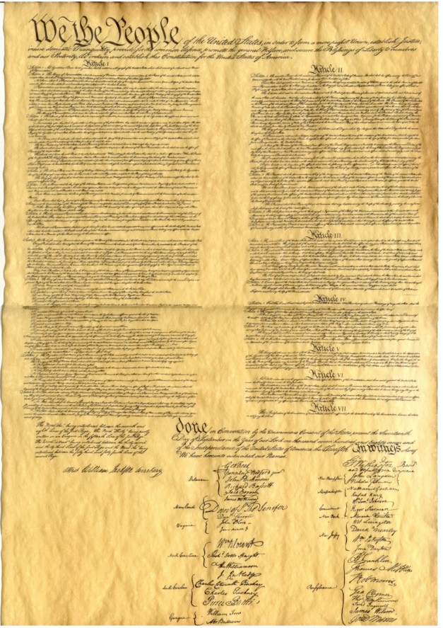 Article 1-The 1st Article of the Constitution states what...