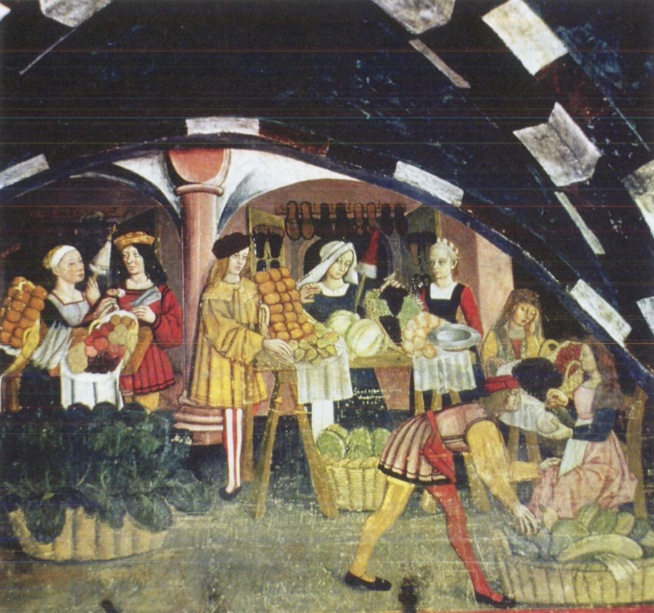 Trading system in middle ages