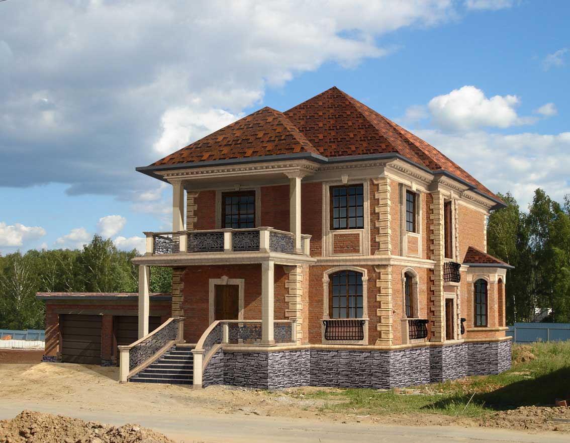 Кирпичный дом