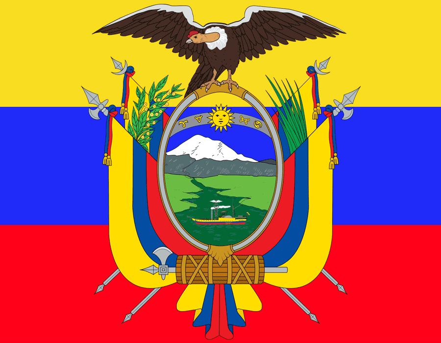Ecuador Flag Crest